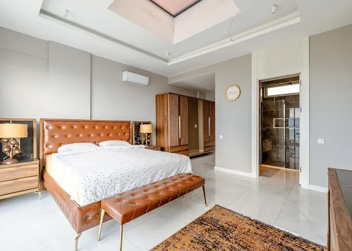 וילה Private Luxury In With Pool, Sauna & Stunning Sea View *