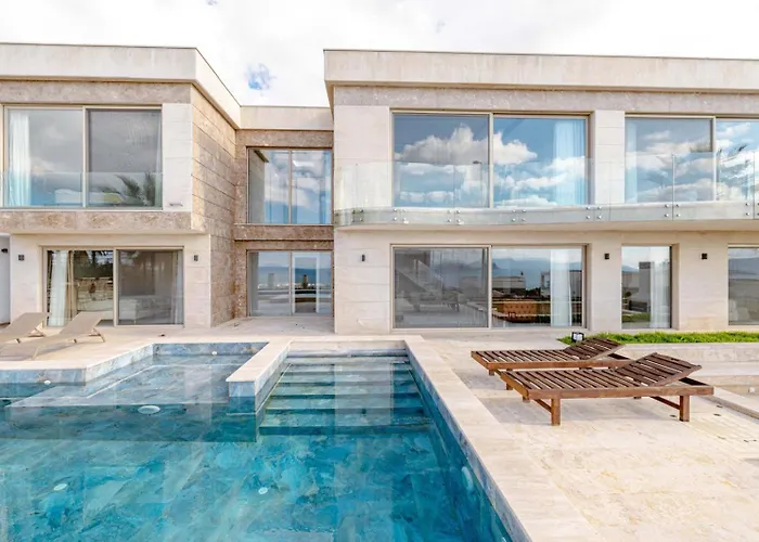 וילה Private Luxury In With Pool, Sauna & Stunning Sea View *