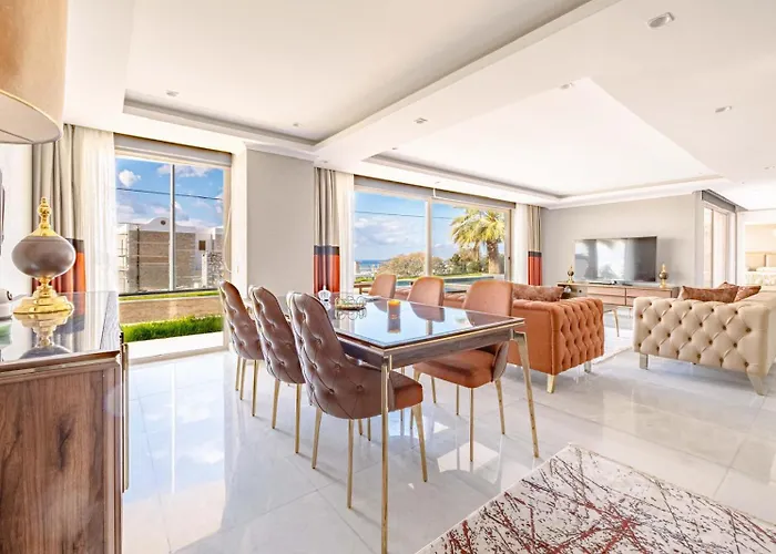 Private Luxury In With Pool, Sauna & Stunning Sea View * בודרום